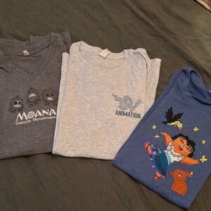 Set with 3 Disney Animation Crew Tees